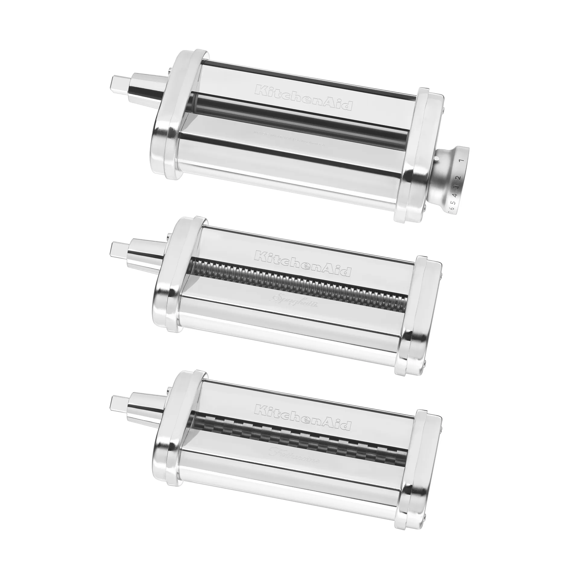 KitchenAid Pastawalzen-Set für Küchenmaschine, Stahl KitchenAid