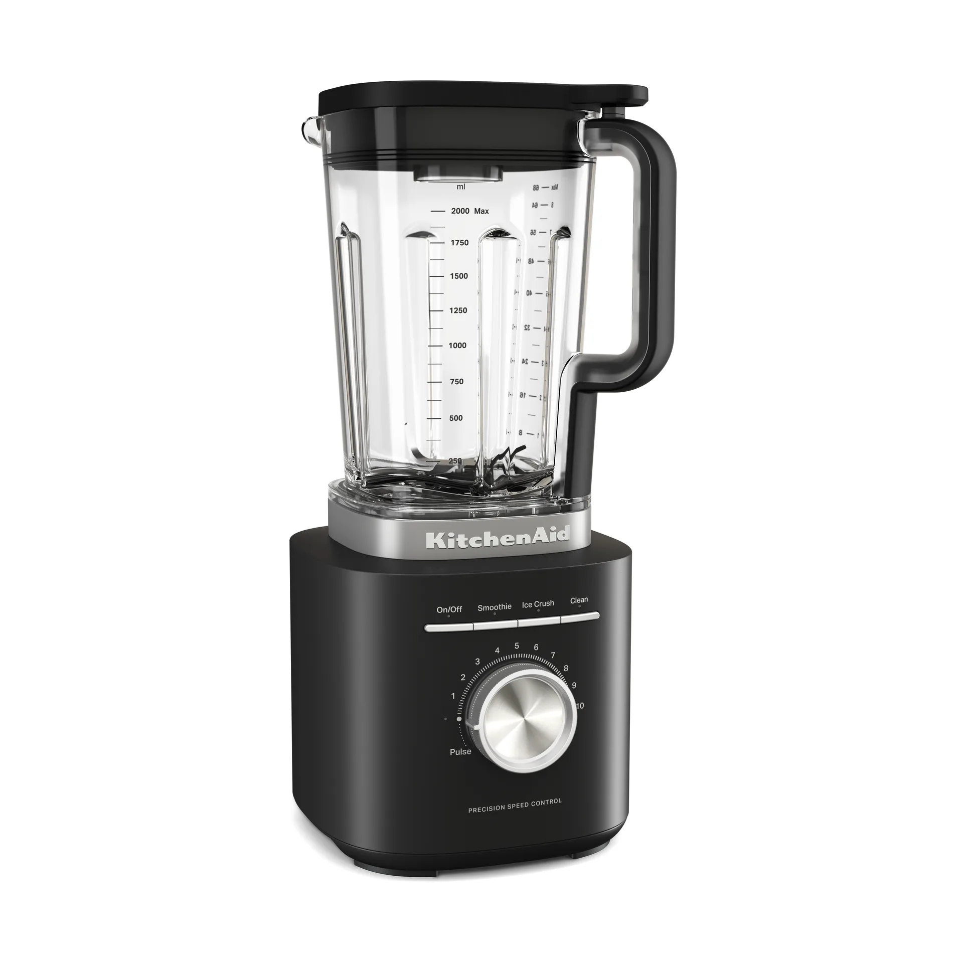 KitchenAid Pure Power 5KSB2073 Blender 2 L, Mattschwarz KitchenAid