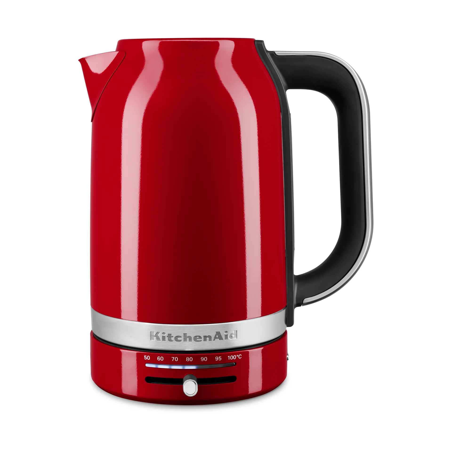 KitchenAid Wasserkocher mit Temperaturkontrolle 1,7 L, Empire red KitchenAid