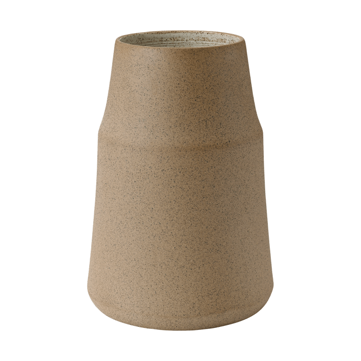 Clay Vase 18 cm, Warm sand Knabstrup Keramik