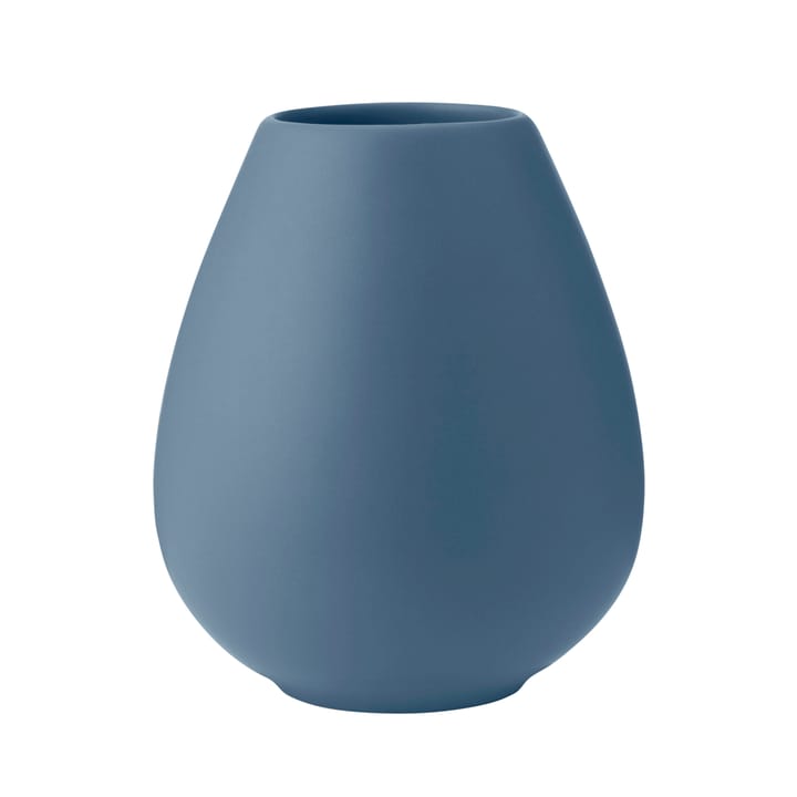 Earth Vase 14cm, Blau Knabstrup Keramik