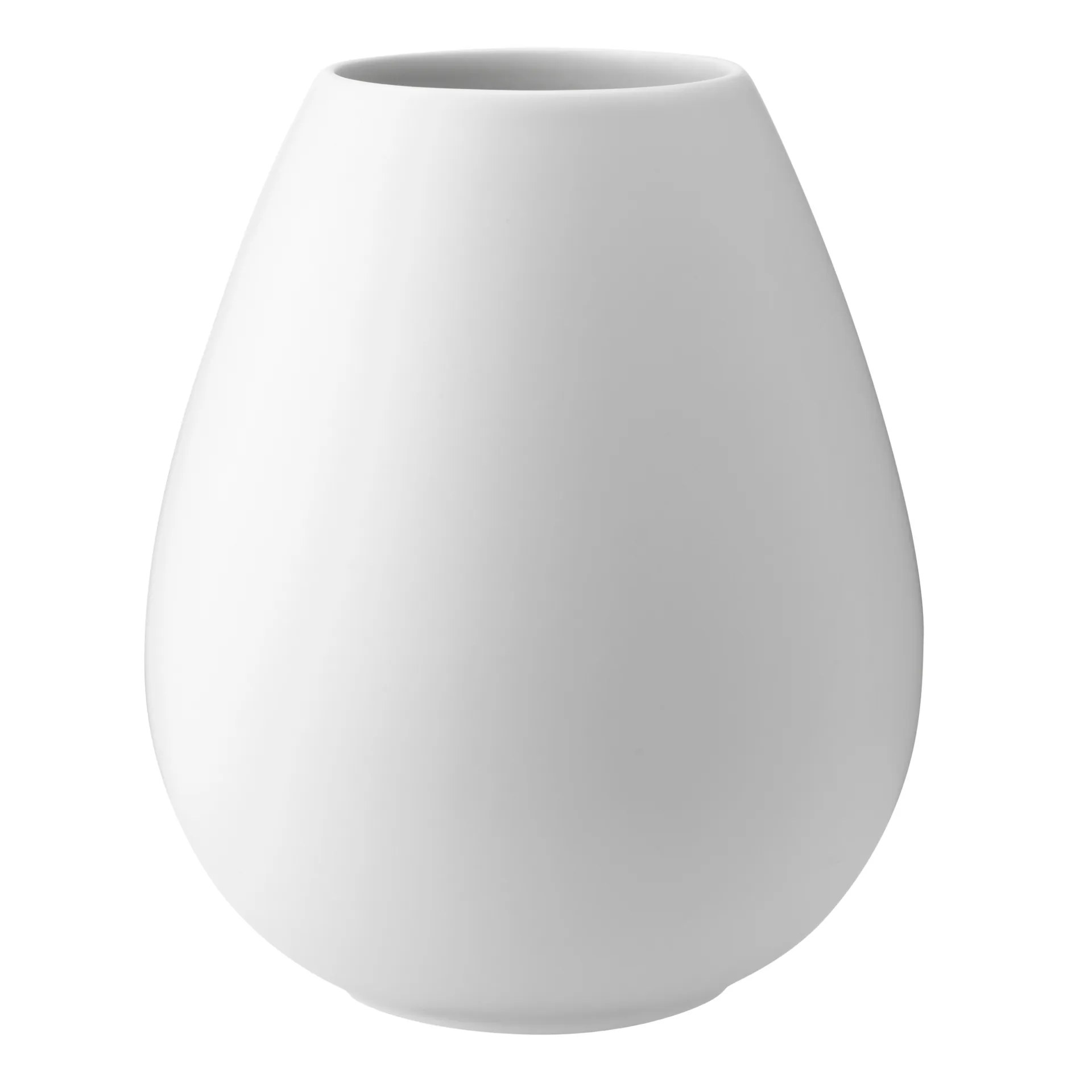 Earth Vase 24cm, Kalkweiß Knabstrup Keramik