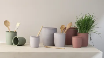 Knabstrup Einmachkrug - Olive, 1 L - Knabstrup Keramik