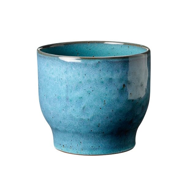 Knabstrup Übertopf Ø12,5cm - Dusty blue - Knabstrup Keramik