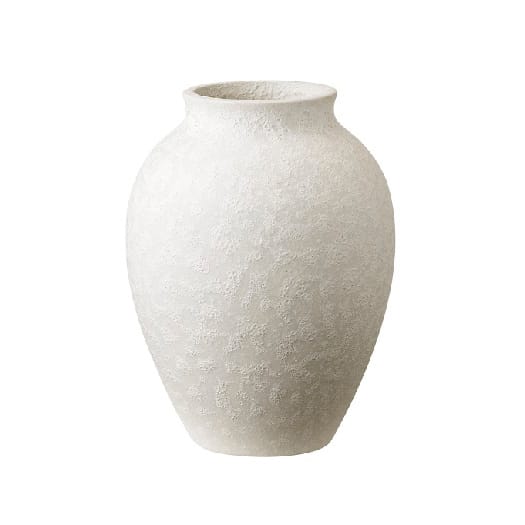 Knabstrup Vase 12,5cm, Weiß Knabstrup Keramik