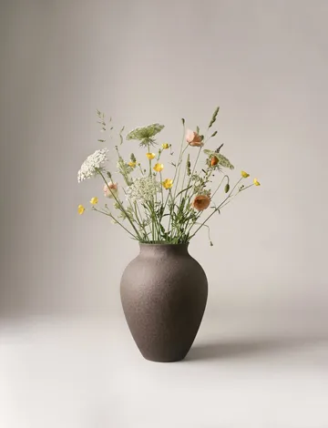 Knabstrup Vase 20cm - Rinde - Knabstrup Keramik
