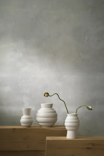 Tortus Archie Vase No2 23,5 cm - Weiß - Knabstrup Keramik