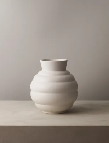 Tortus Archie Vase No3 26,5 cm - Weiß - Knabstrup Keramik