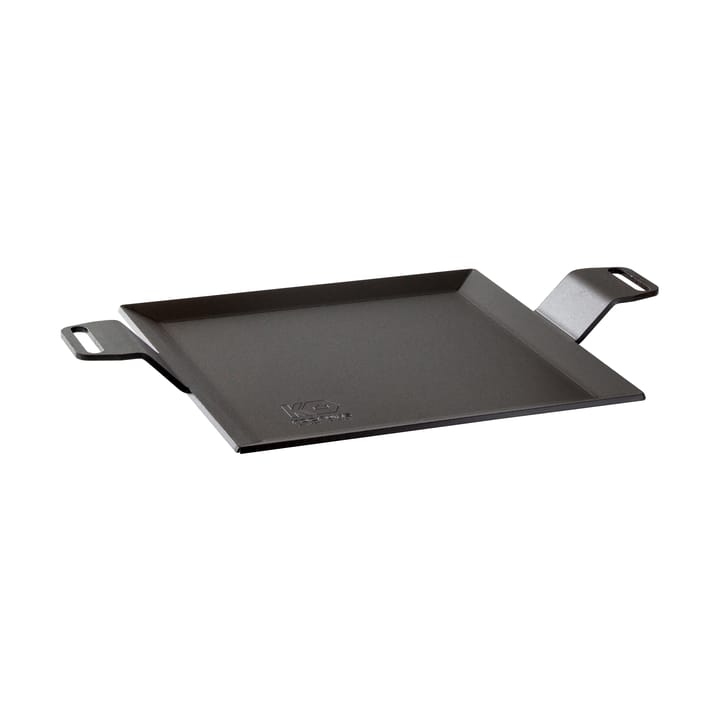 Grillplatte, 4 mm Kohlenstoffstahl - Bratfläche 22 x 22cm - Kockums Jernverk
