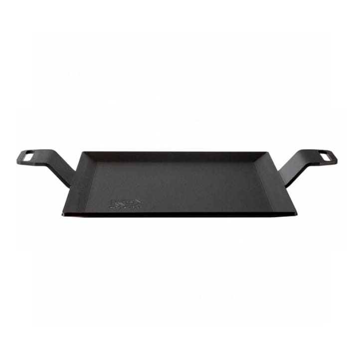 Grillplatte, 4 mm Kohlenstoffstahl, Bratfläche 22 x 22cm Kockums Jernverk