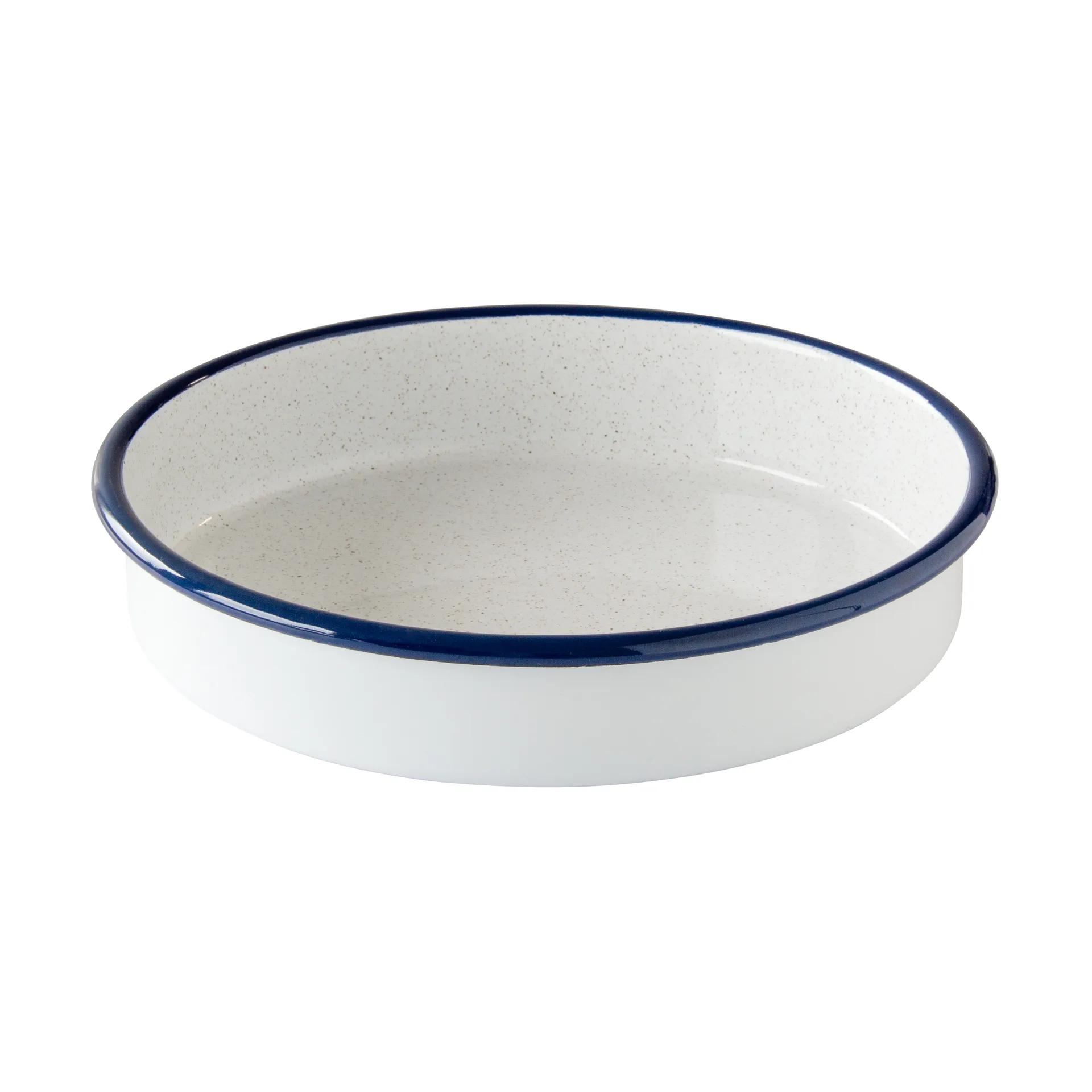 Kockums Auflaufform, Kockums white-blau, rund, Ø24 cm Kockums Jernverk