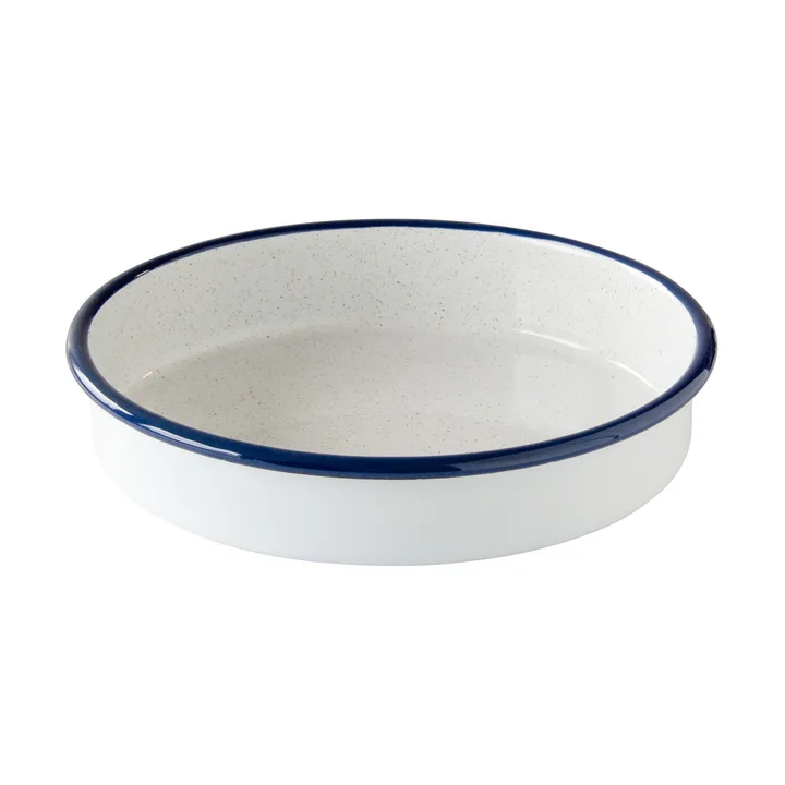 Kockums Auflaufform - Kockums white-blau, rund, Ø24 cm - Kockums Jernverk