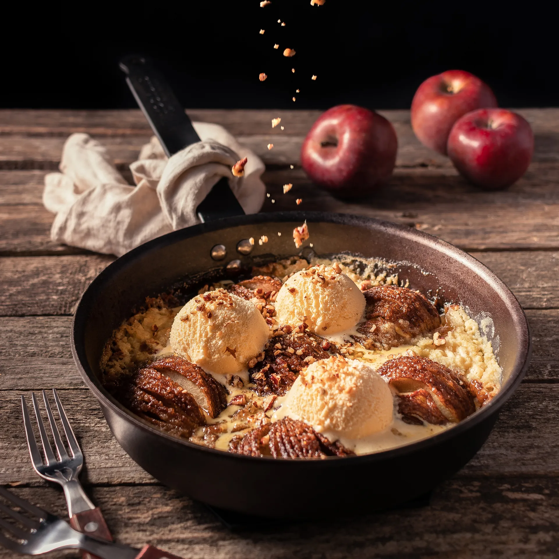 Kockums Pfanne Kohlenstoffstahl, 28cm Kockums Jernverk