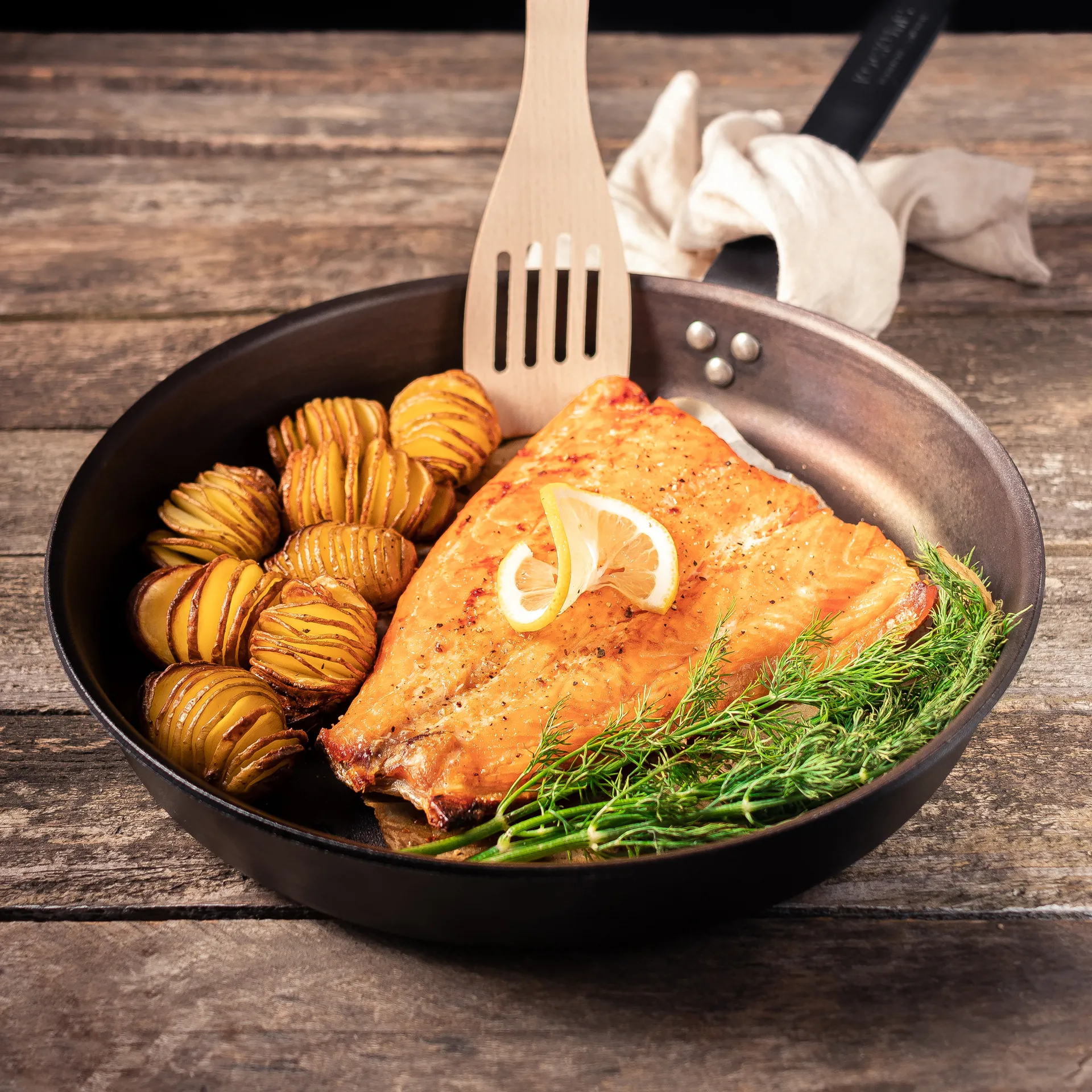 Kockums Pfanne Kohlenstoffstahl, 28cm Kockums Jernverk