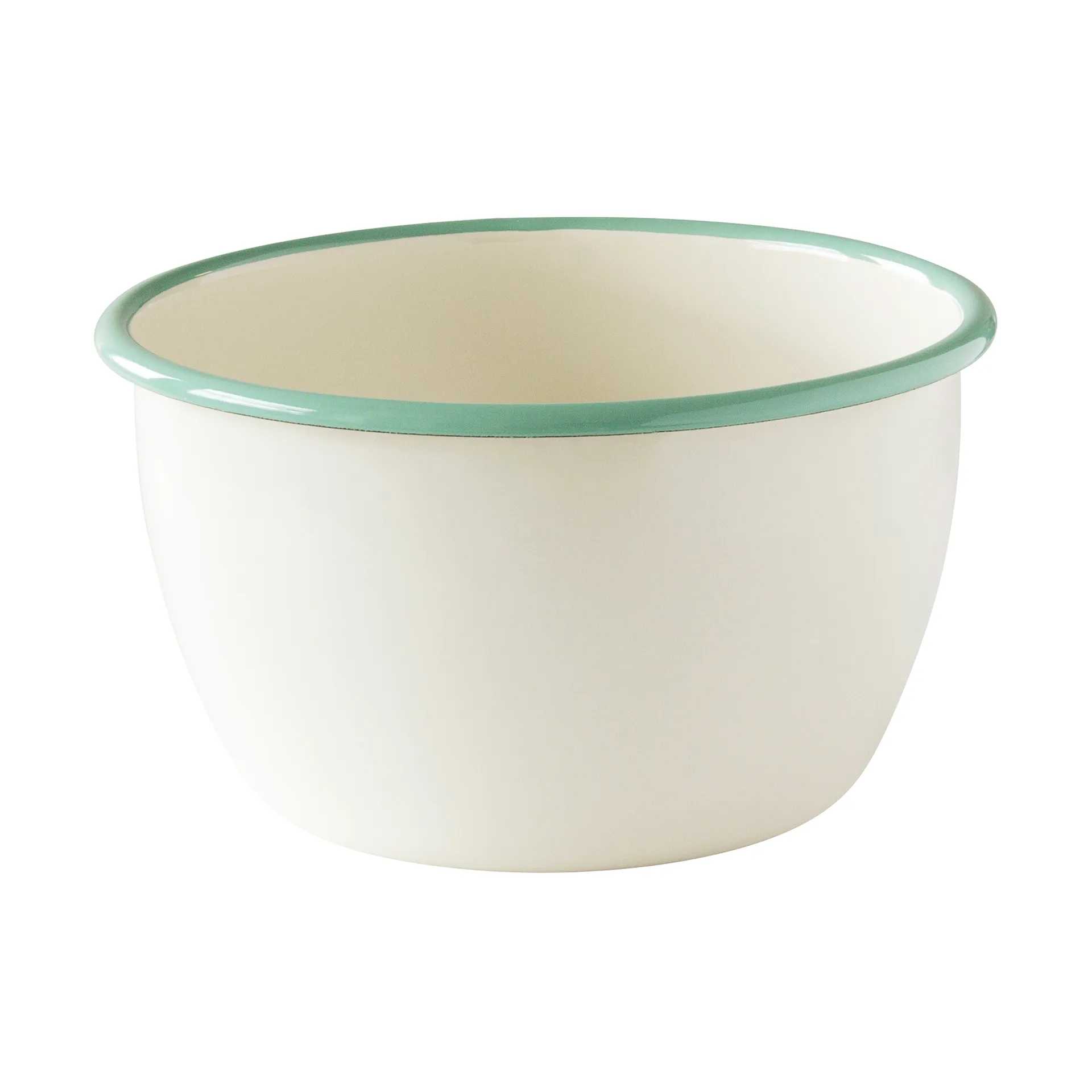 Kockums Schüssel, Cream lux-grün, Ø18 cm Kockums Jernverk