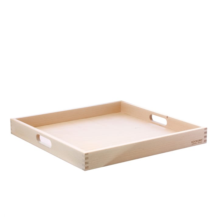 Serviertablett 40x40 cm - Buche   - Kockums Jernverk