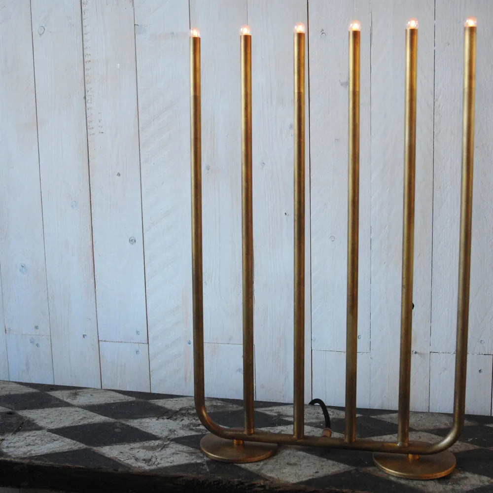 Adventsleuchter 6 Kerzenhalter, Glanz Konsthantverk