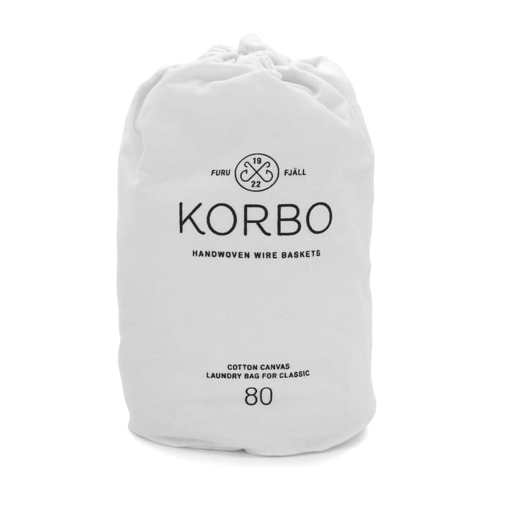 Wäschebeutel für Korbo-Korb, Weiß 80 Liter KORBO
