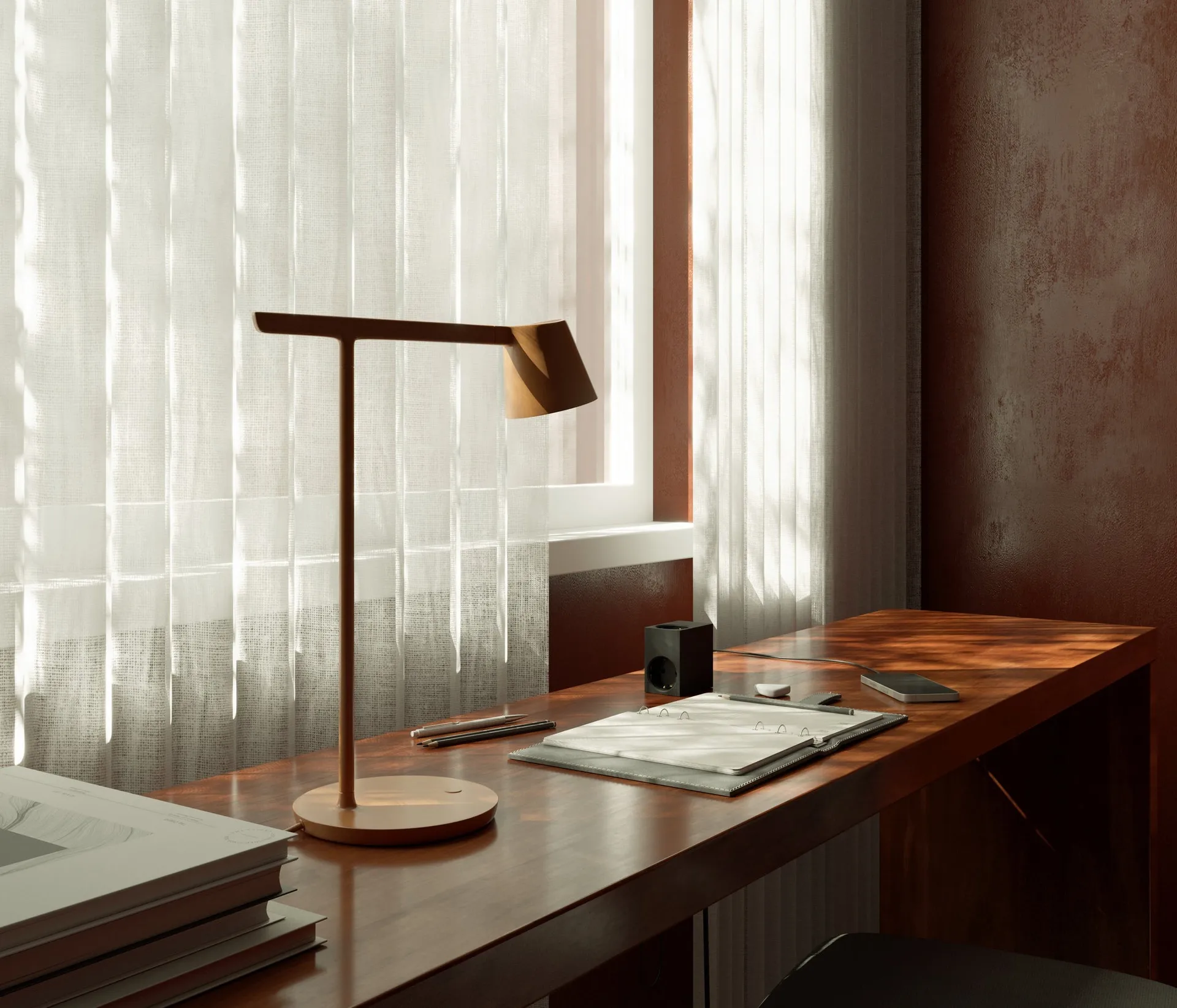 Cuboid Steckdose 2 m, Black Kord