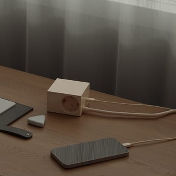Cuboid+ Steckdose USB-C 30W 2 m - Pearled Ivory - Kord