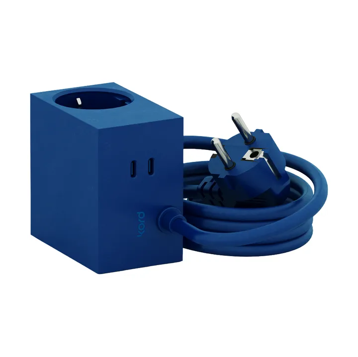 Cuboid+ Steckdosenleiste USB-C 30W 2 m - Catalina Blue - Kord