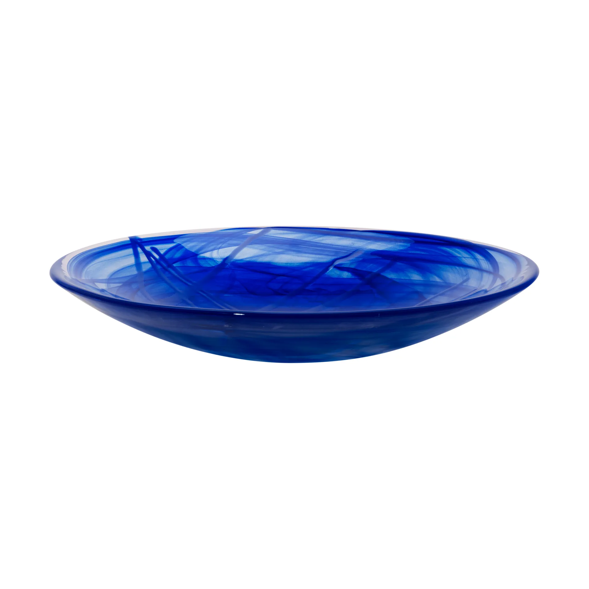 Contrast Teller 380mm, Blau-blau Kosta Boda
