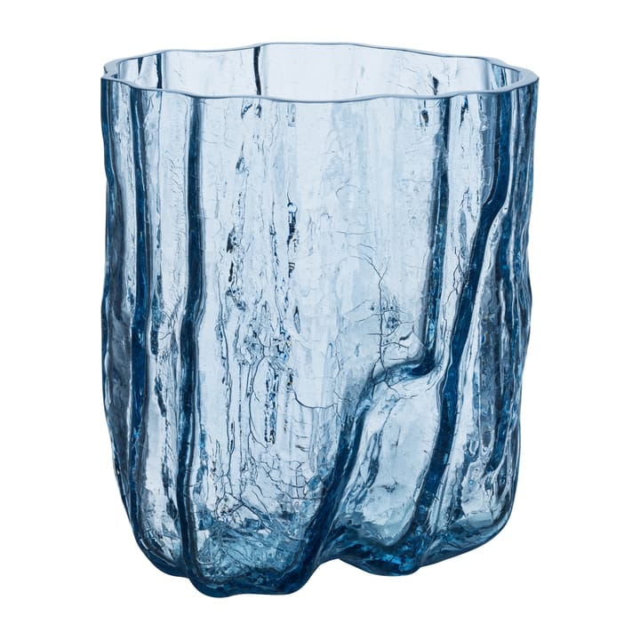 Crackle Vase 270 mm, Rundes Glas Kosta Boda
