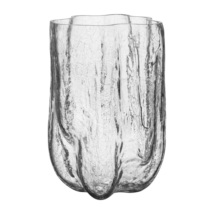 Crackle Vase 370mm, Klar Kosta Boda