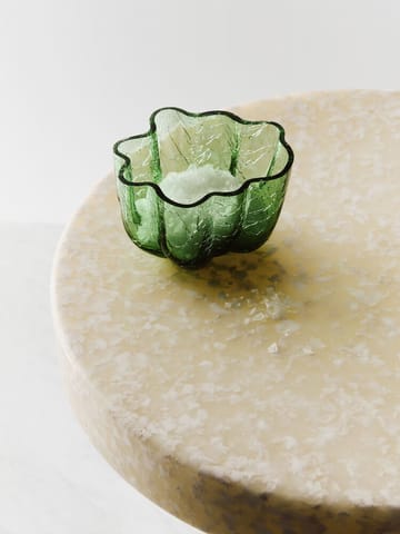 Crackle Windlicht 5,8 cm - Dunkelgrün - Kosta Boda