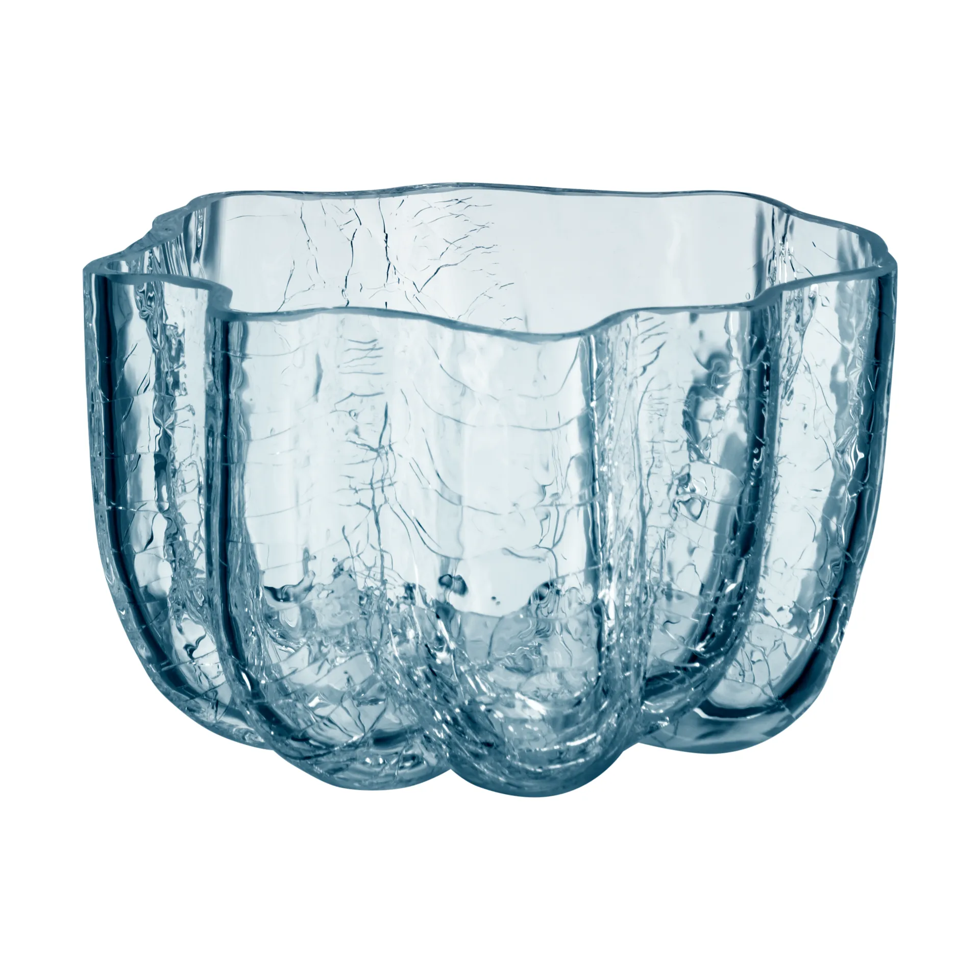 Crackle Windlicht rund 58 mm, Klar Kosta Boda