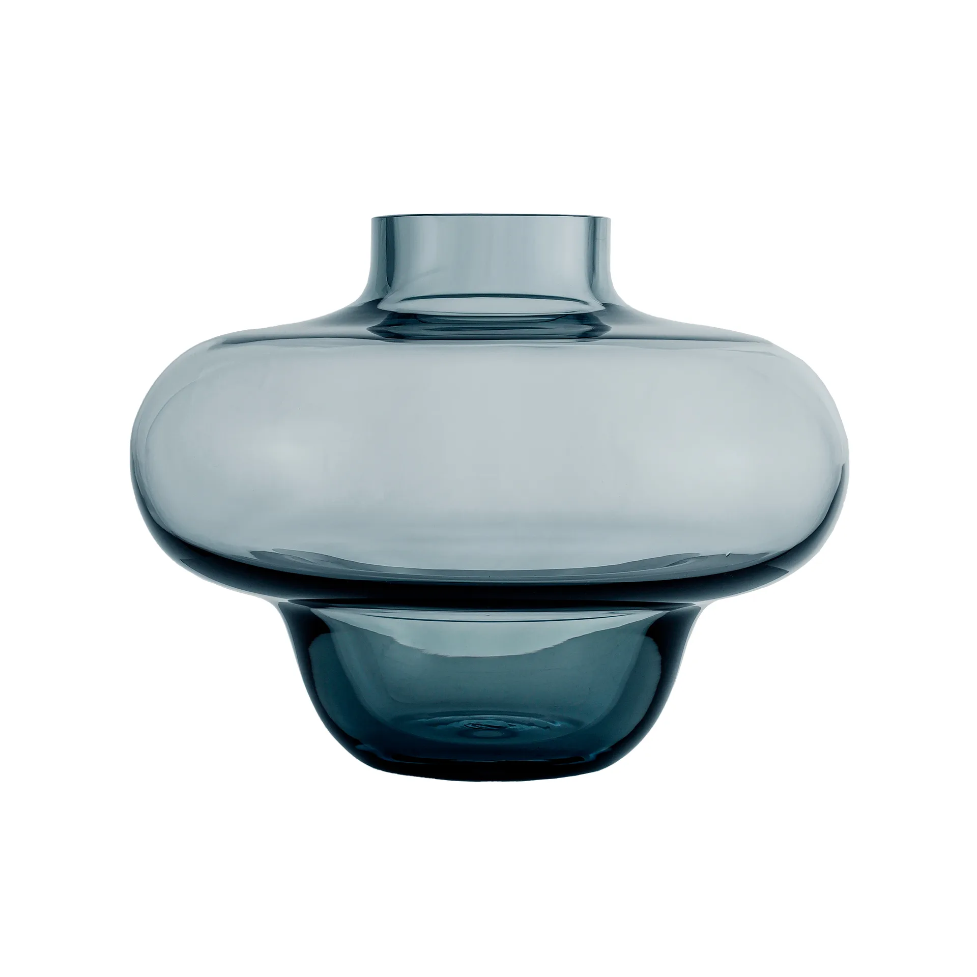 Kappa Vase 160 mm, Grau Kosta Boda