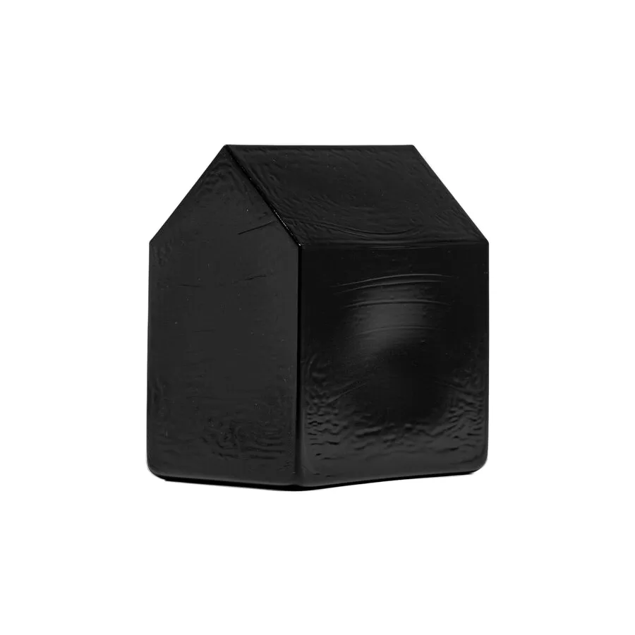 Kosta Haus, Schwarz, 13,8 cm Kosta Boda