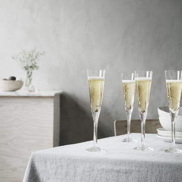 Line Champagnerglas 15cl - Klar - Kosta Boda