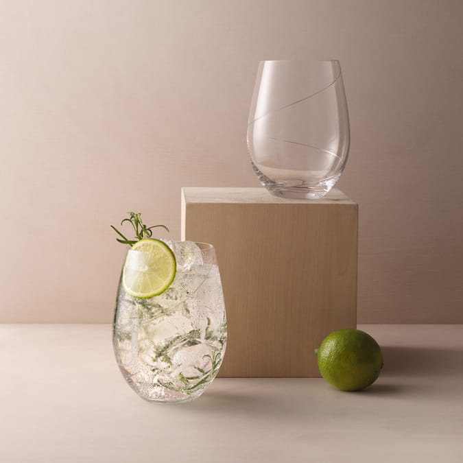 Line gin & tonic Glas 60cl, Klar Kosta Boda