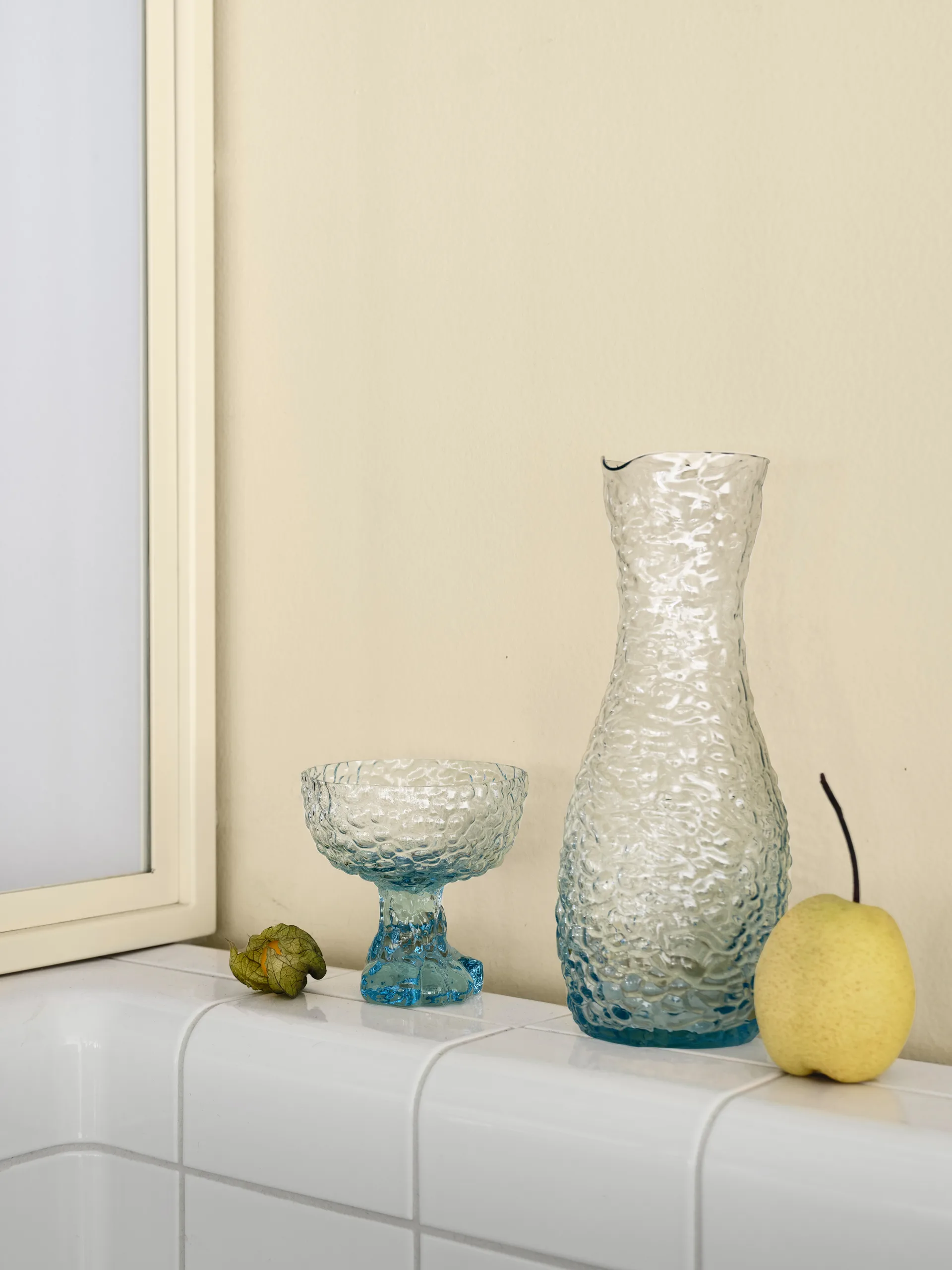 Moss Karaffe 1,42 l, Rundes Glas Kosta Boda