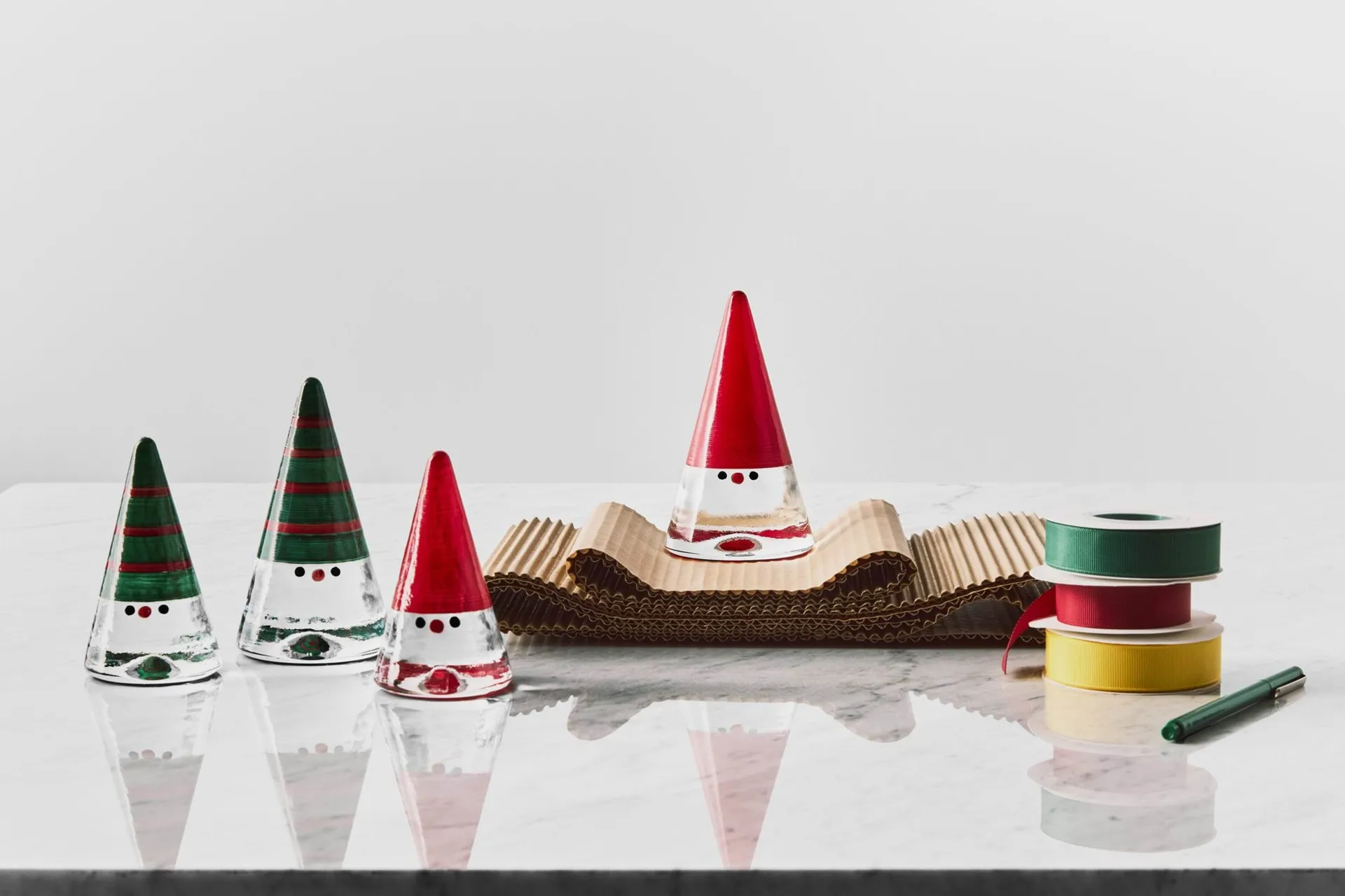 Noel Wichtel, Rot, 11,5 cm Kosta Boda