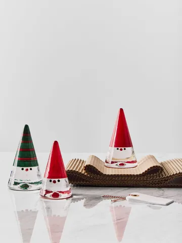 Noel Wichtel - Rot, 15 cm - Kosta Boda