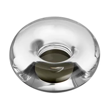 Orion Kerzenhalter Ø11x6,3 cm - Grau - Kosta Boda