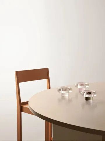 Orion Kerzenhalter Ø11x6,3 cm - Klar - Kosta Boda