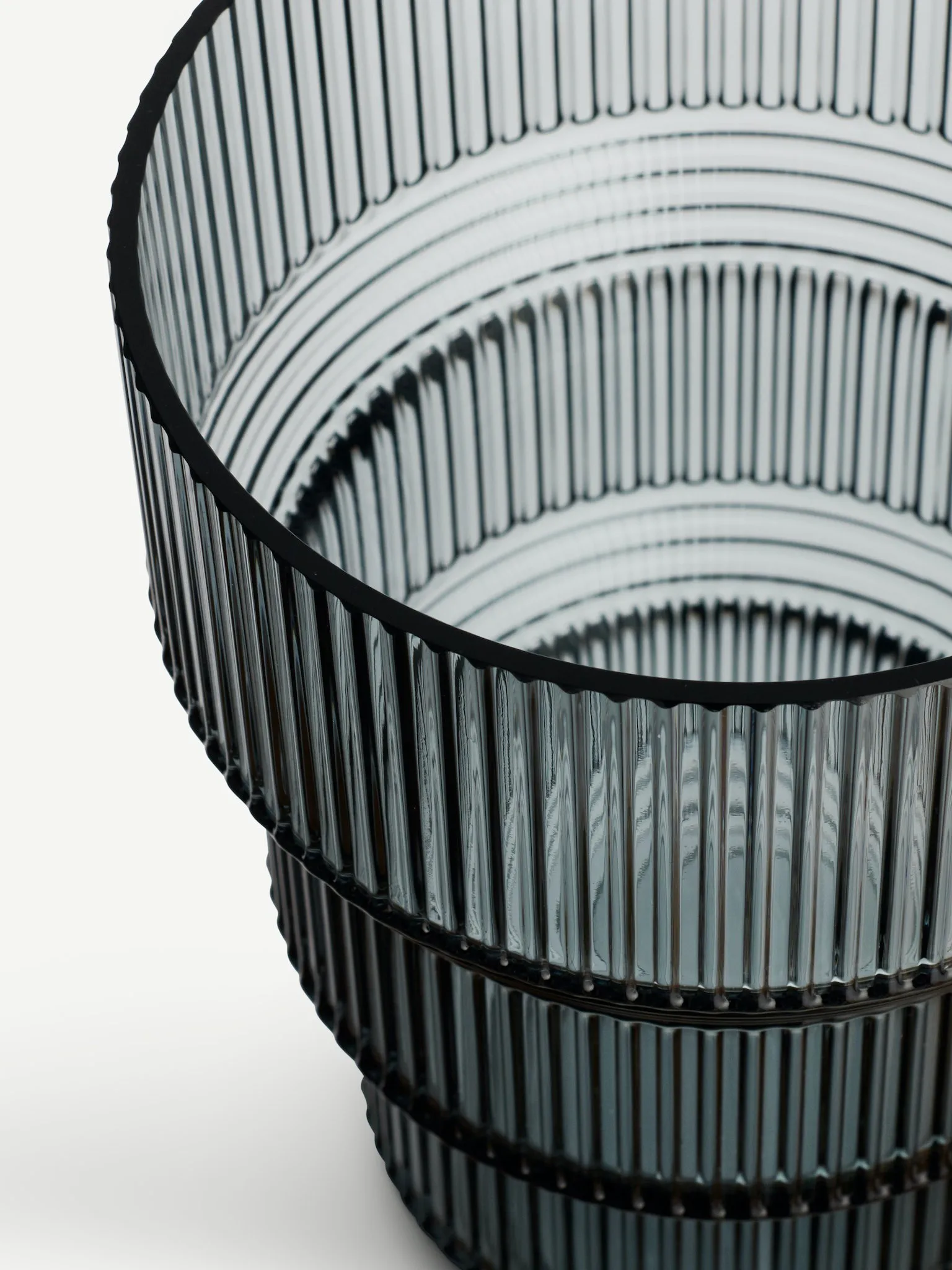 Pavillon Tulpenvase 173 mm, Grau Kosta Boda