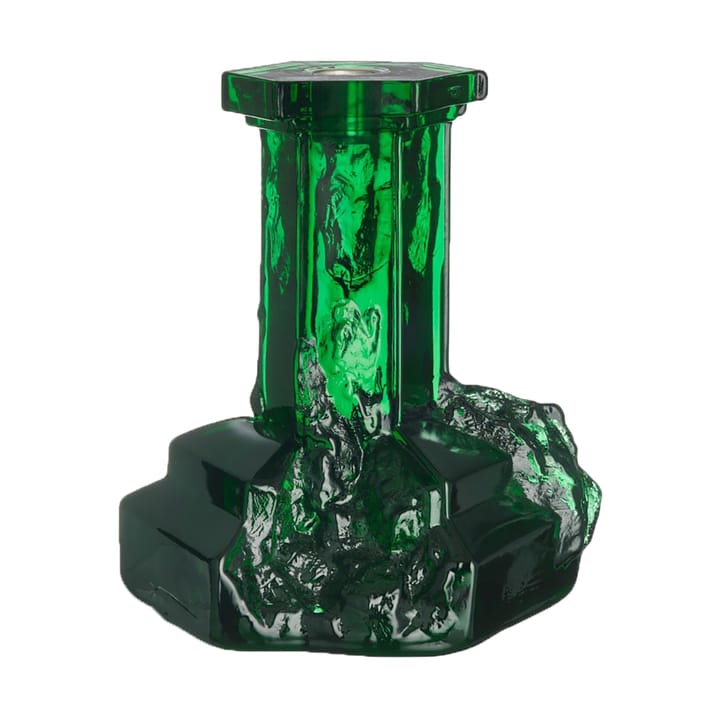 Rocky Baroque Kerzenhalter 175mm, Smaragdgrün Kosta Boda