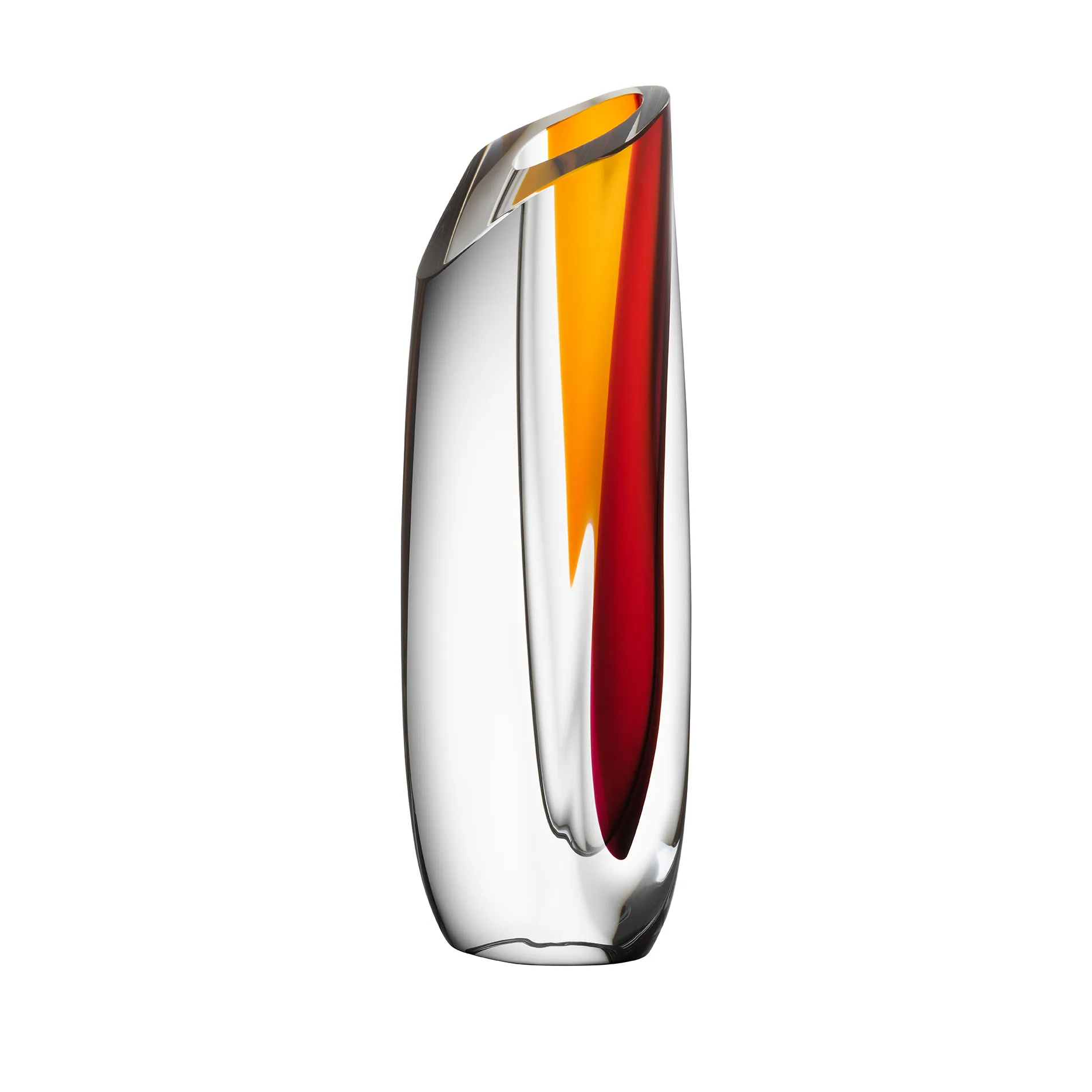 Saraband Vase 36cm, Rot-orange Kosta Boda
