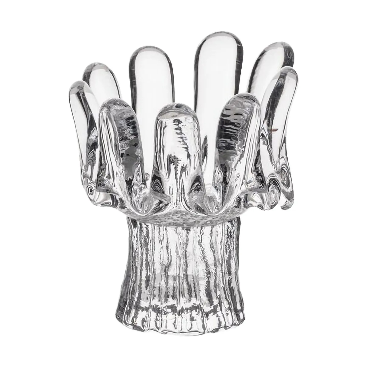 Solros Laterne 11,5 cm, Klar Kosta Boda