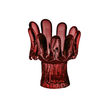 Sonnenblume Laterne 11,5 cm - Rot - Kosta Boda