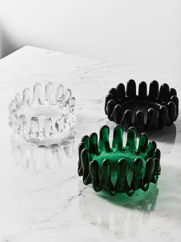 Sonnenblumen-Schale - Klar, 7,5 cm - Kosta Boda