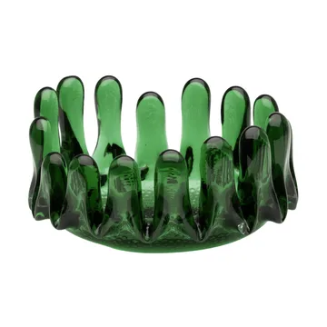 Sonnenblumen-Schale - Smaragdgrün, 7,5 cm - Kosta Boda