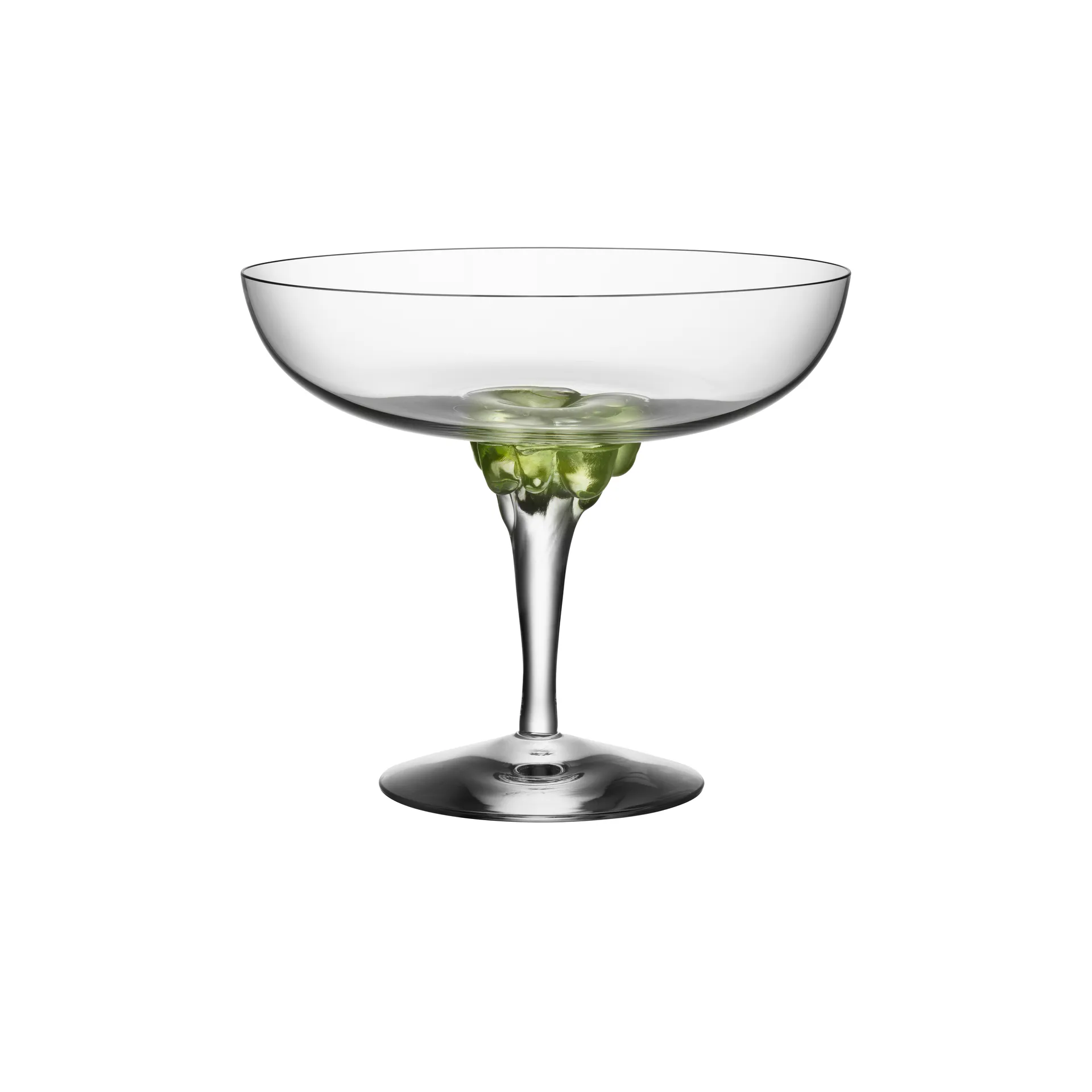 Sugar Dandy Coupeglas 32cl, Grün Kosta Boda