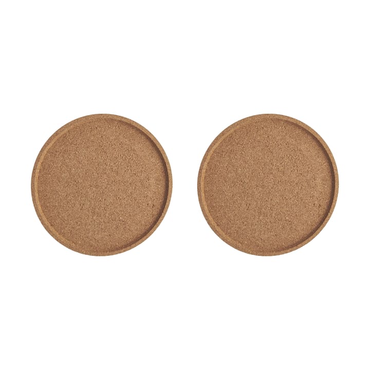 Viva Korkuntersetzer Ø16,8 cm 2er-Pack - Braun - Kosta Boda