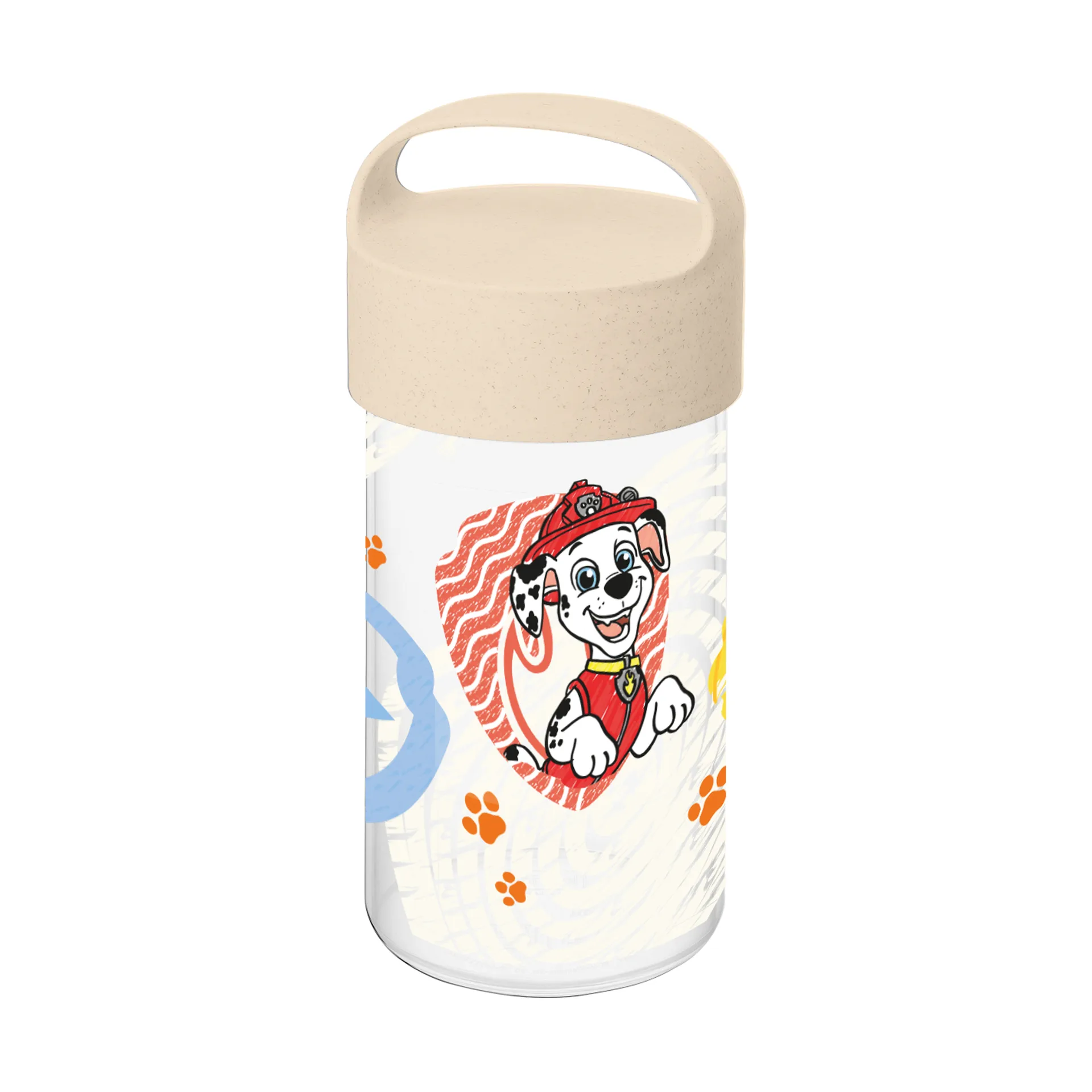 Buddy Snack Paw Patrol Trinkflasche 50 cl, Beige Koziol