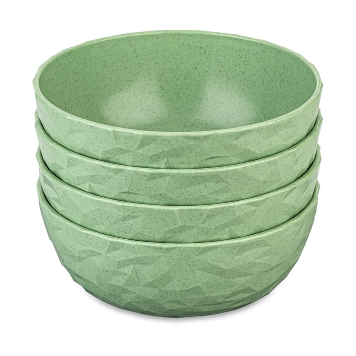 Club Schale Ø16,2 cm 4er-Pack biozirkulärer Thermoplast - Nature leaf green - Koziol